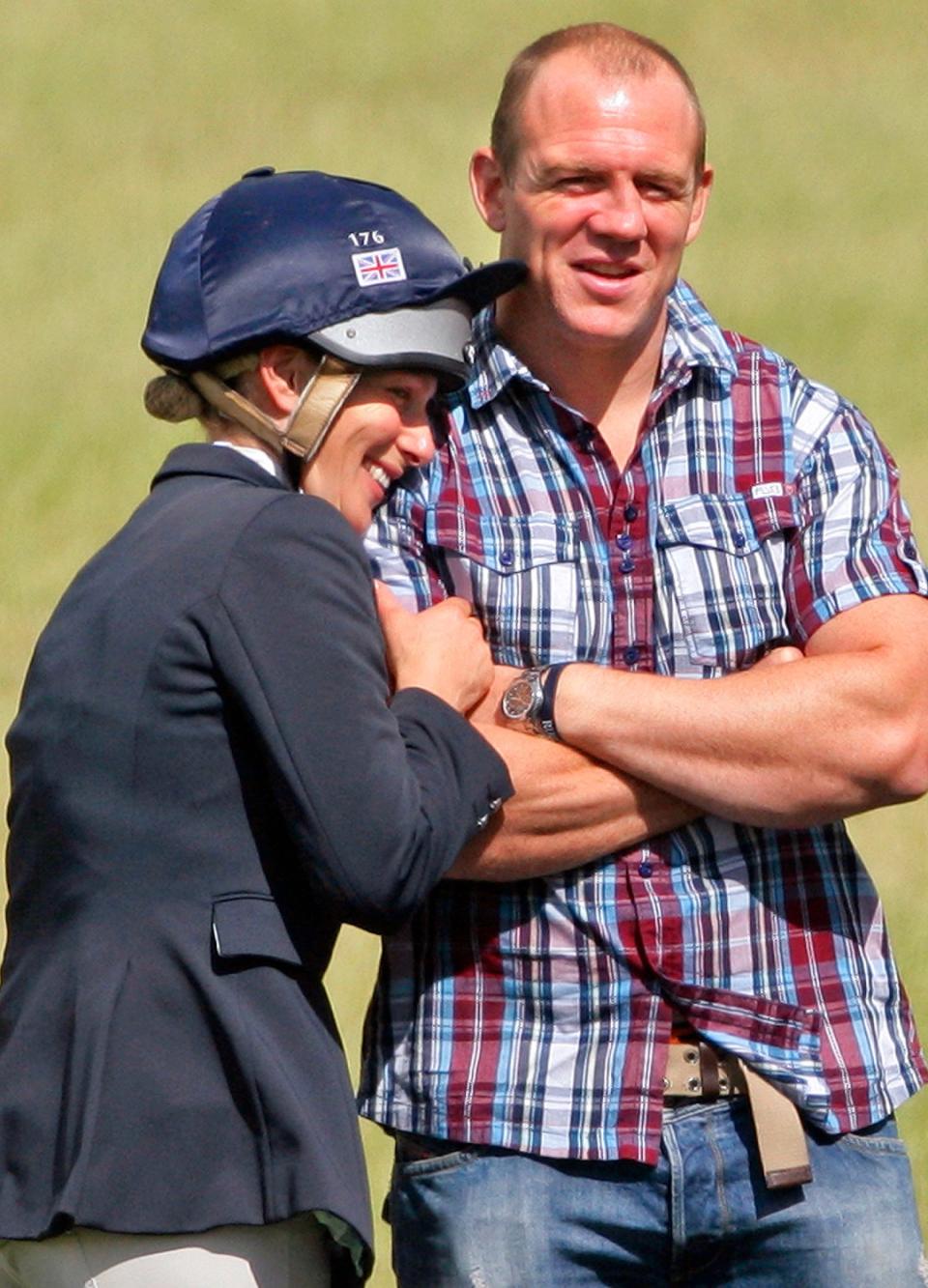 Zara and Mike Tindall