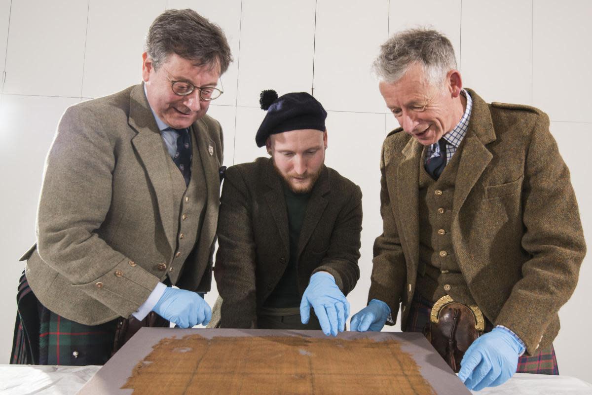 Scotland’s oldest tartan, discovered by Scottish Tartans Authority to go on display at V&A Dundee <i>(Image: Alan Richardson Pix-AR)</i>