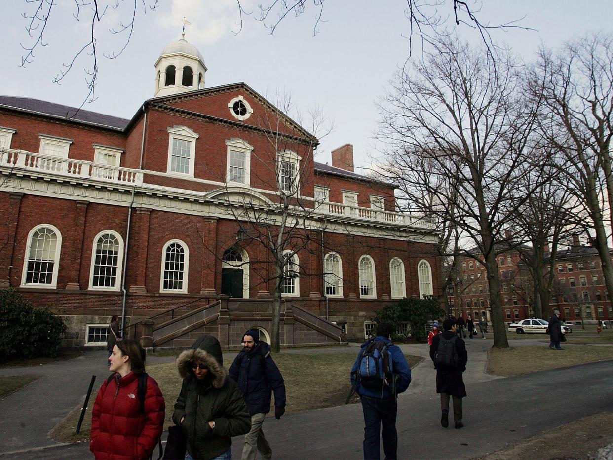 Zuckerman is alleged to have made threats to attack an event for black students at Harvard University: Getty