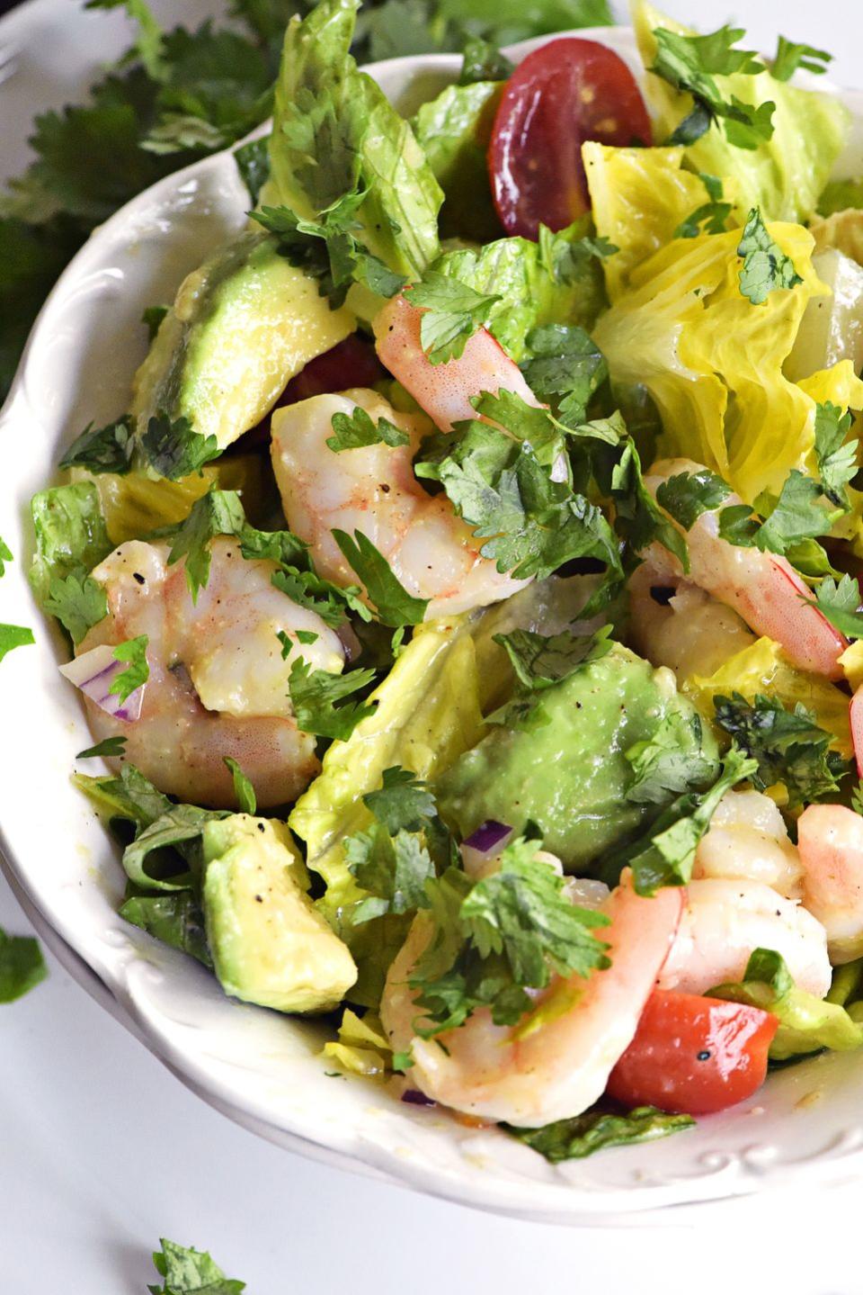 Cilantro-Lime Shrimp Salad