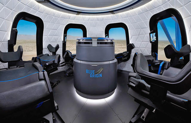 simulated space ride