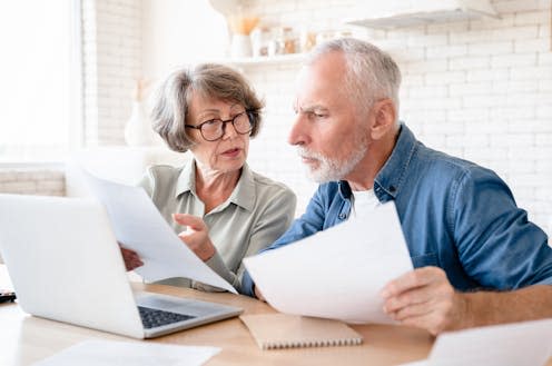 <span class="caption">UK pension funds do not perform as well as their counterparts in some other countries.</span> <span class="attribution"><a class="link " href="https://www.shutterstock.com/image-photo/concentrated-concerned-european-senior-old-elderly-2411088967" rel="nofollow noopener" target="_blank" data-ylk="slk:Inside Creative House;elm:context_link;itc:0;sec:content-canvas">Inside Creative House</a></span>