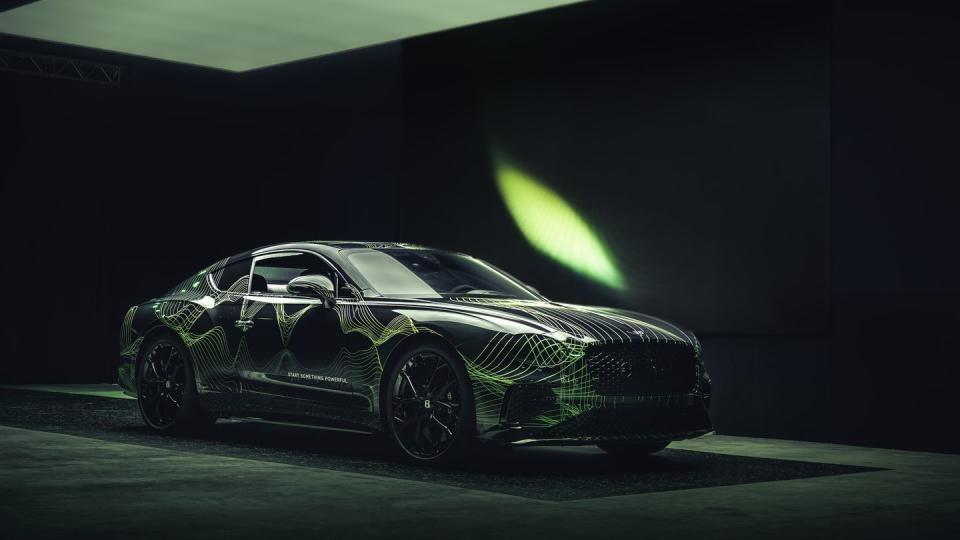 bentley continental gt phev camo photos