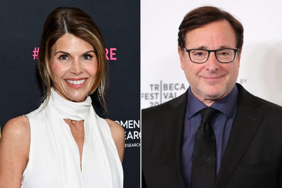 <p>Getty</p> Lori Loughlin, Bob Saget