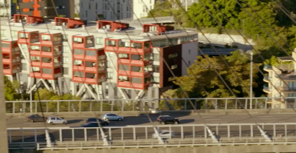 celebrity apprentice anzac bridge scene