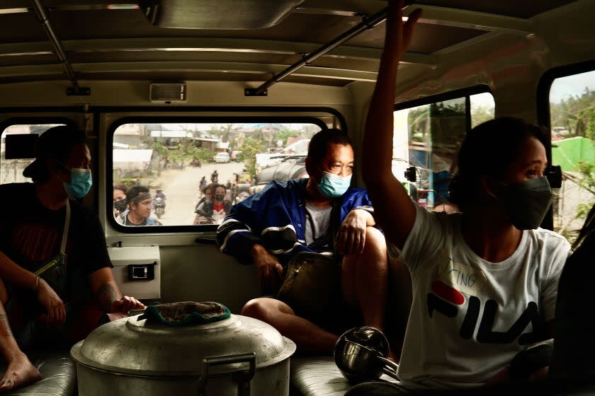 Baluyut leads ARMK volunteers in the Province of Dinagat Islands after Typhoon Rai pummeled the province on December 2021