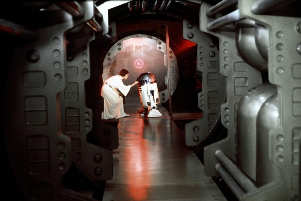 on the set of star wars episode iv  a new hope