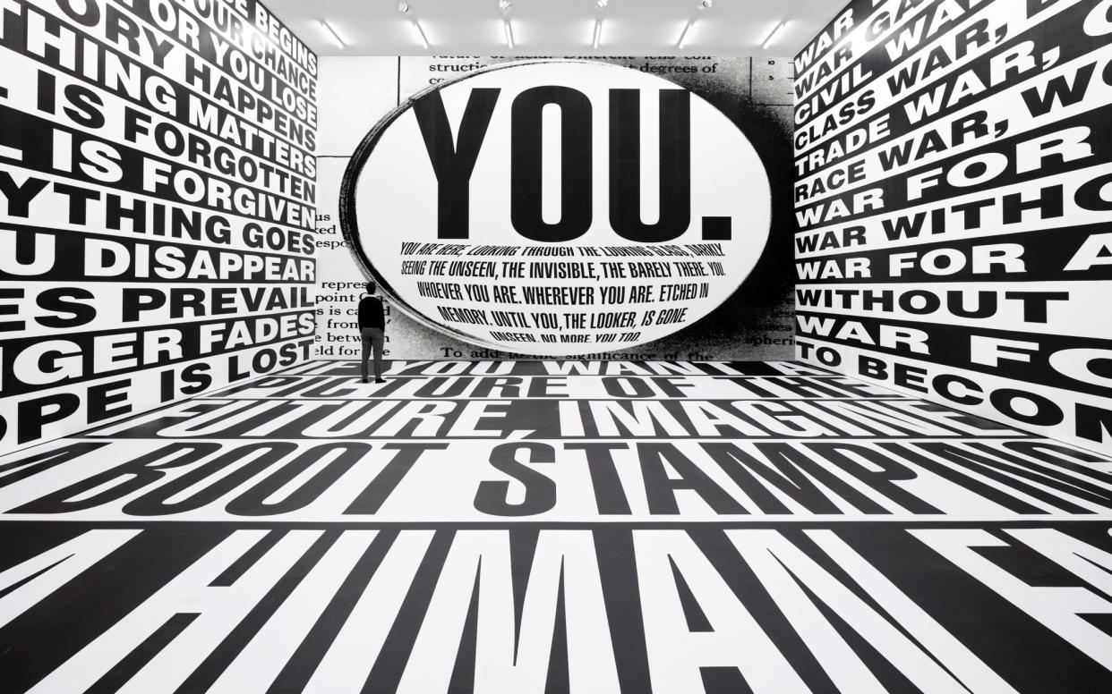 Barbara Kruger: Thinking of You. I Mean Me. I Mean You.