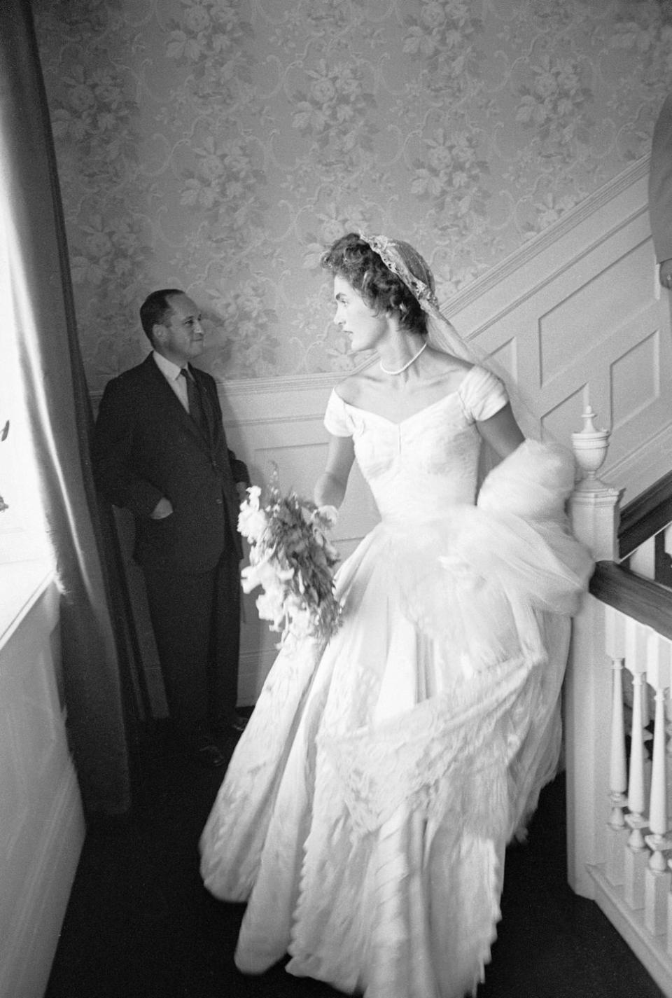 Jackie Kennedy S Wedding Dress Was Designed By A Black Couturier   D06ad0a7d531431c696ffea7fddfe542