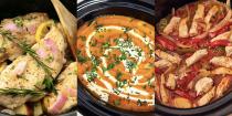<p>Want to eat healthy but have no time for cooking? Enter: the slow cooker. From <a href="https://www.delish.com/uk/cooking/recipes/a30208240/slow-cooker-chicken-cacciatore-recipe/" rel="nofollow noopener" target="_blank" data-ylk="slk:Slow Cooker Chicken Cacciatore;elm:context_link;itc:0;sec:content-canvas" class="link ">Slow Cooker Chicken Cacciatore</a> to <a href="https://www.delish.com/uk/cooking/recipes/a30465444/crockpot-chicken-fajitas-recipe/" rel="nofollow noopener" target="_blank" data-ylk="slk:Slow Cooker Chicken Fajitas;elm:context_link;itc:0;sec:content-canvas" class="link ">Slow Cooker Chicken Fajitas</a> and <a href="https://www.delish.com/uk/cooking/recipes/a30465190/easy-crockpot-butternut-squash-soup-recipe/" rel="nofollow noopener" target="_blank" data-ylk="slk:Slow Cooker Butternut Squash Soup;elm:context_link;itc:0;sec:content-canvas" class="link ">Slow Cooker Butternut Squash Soup</a>, you can make tons of <a href="https://www.delish.com/uk/cooking/recipes/g30294869/low-carb-recipes/" rel="nofollow noopener" target="_blank" data-ylk="slk:low-carb recipes;elm:context_link;itc:0;sec:content-canvas" class="link ">low-carb recipes</a> in your slow cooker. Great for when you're strapped for time and don't feel like wrecking your diet, we've got 10 smashing low-carb slow cooker recipes for you to give a go next time you're feeling *lazy.*</p>
