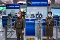 Readiness inspection at Suvarnabhumi International Airport in preparation for Thailand's reopening on November 1, in Bangkok