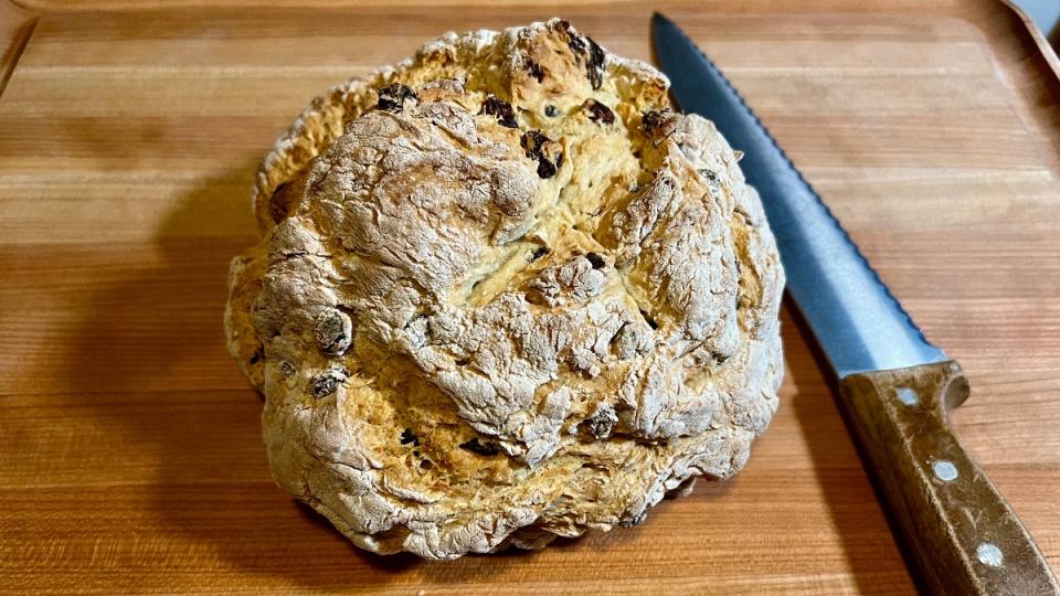 Irish soda bread whole, uncut