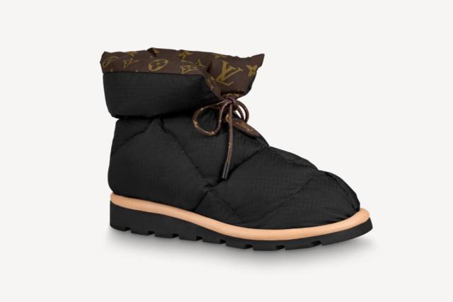 Louis Vuitton's Pillow Boots Are a Cozy Antidote to the Pandemic “Wall”