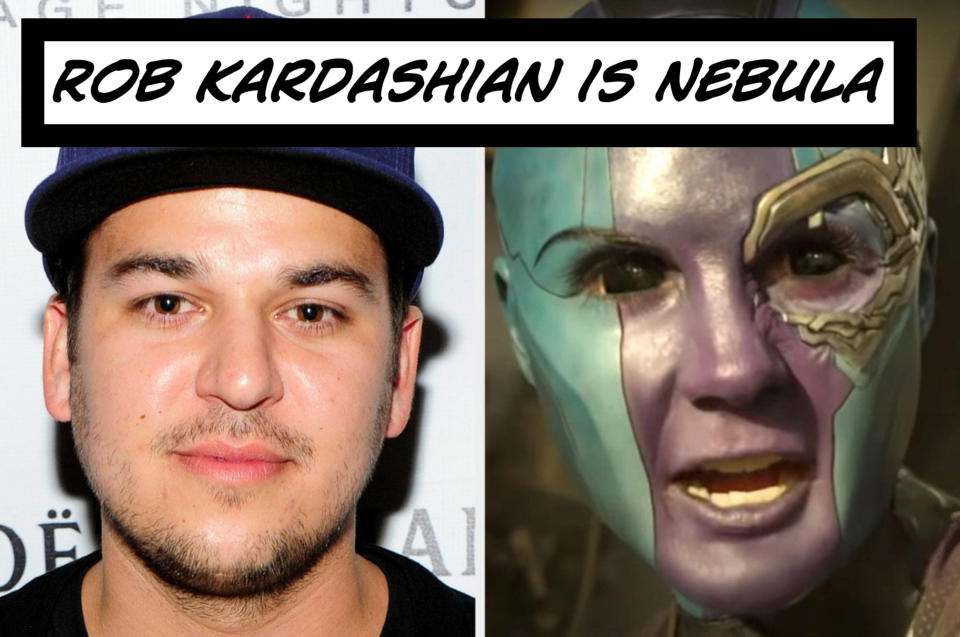 Rob Kardashian as Nebula