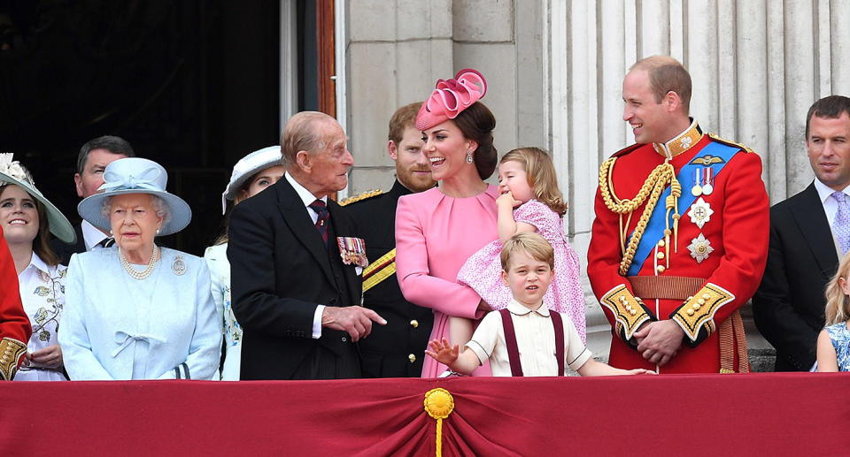 The Queen, Prince Philip, Prince Charles, Prince William and Kate Middleton will be among a large number of royals to attend the wedding. Source: Getty