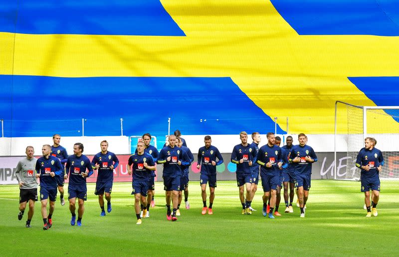 FILE PHOTO: Soccer Football - UEFA Nations League - Group 3 - Sweden v France