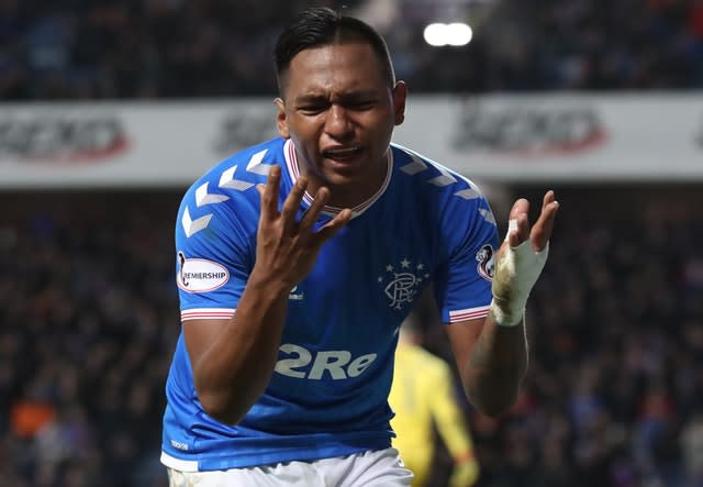 Alfredo Morelos will miss the second leg