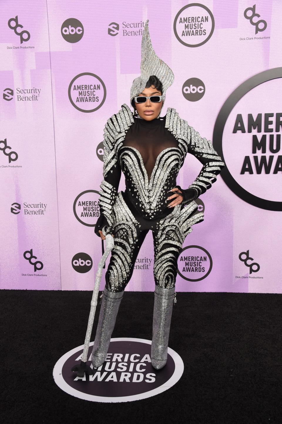 Dencia attends the 2022 American Music Award