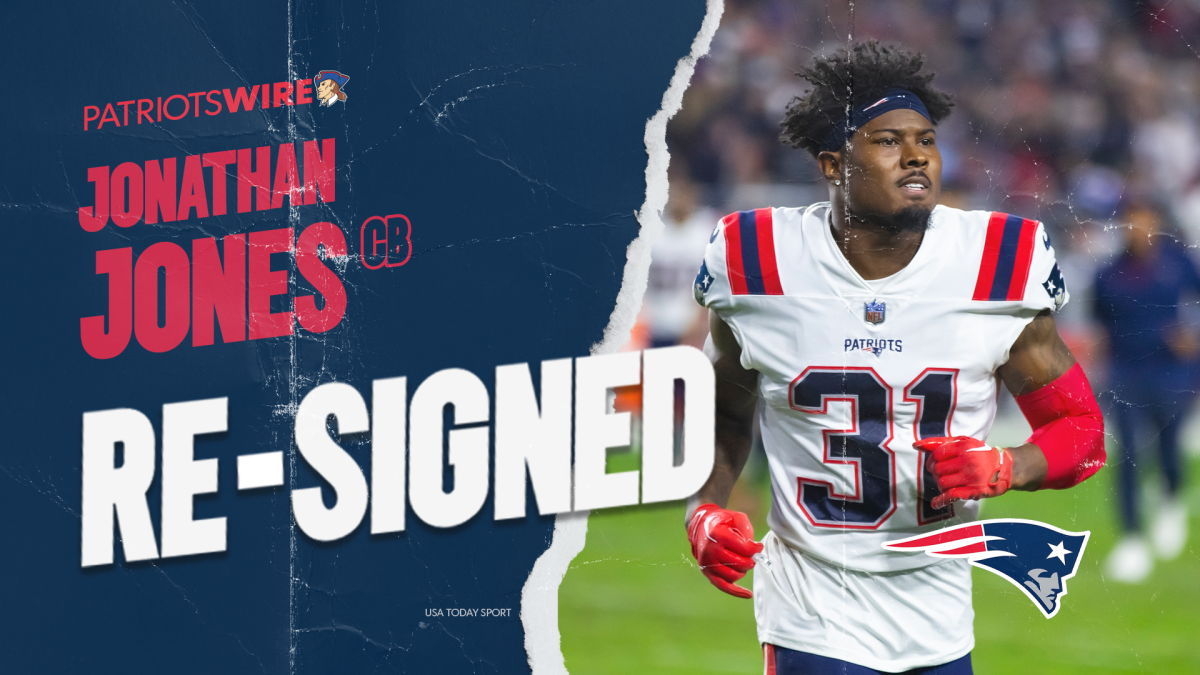 Instant analysis of Patriots re-signing veteran CB Jonathan Jones