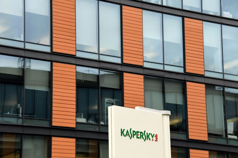 The US Commerce Department said it would prohibit the sale of Kaspersy's software in the United States (Kirill KUDRYAVTSEV)