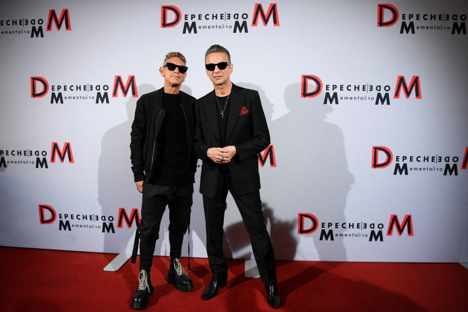 Dave Gahan und Martin Gore gehen 2023 mit Depeche Mode wieder auf Welttournee. (Bild: Reuters)