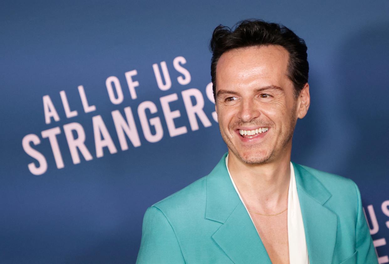 Andrew Scott poses at a Los Angeles screening of "All of Us Strangers" last month.