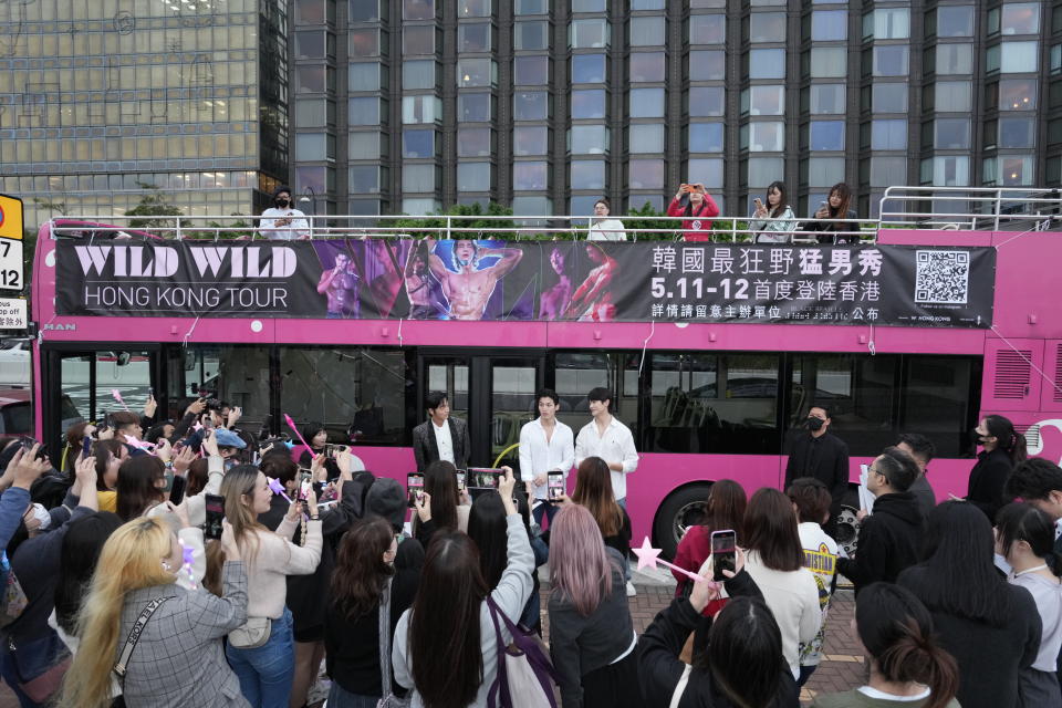 《WILD WILD HONG KONG Tour》 5月襲港 姜天一李國榮鄭漢三白色情人節巴士巡遊起騷動