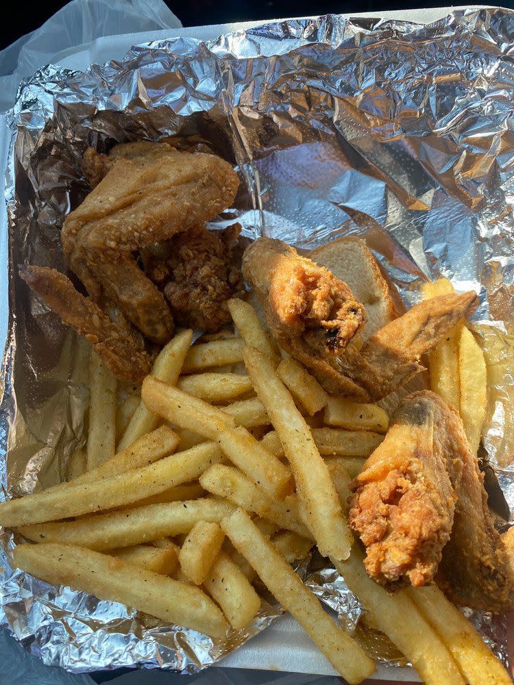 wings and fries from ChiStyle Kitchen in Lincoln, Nebraska
