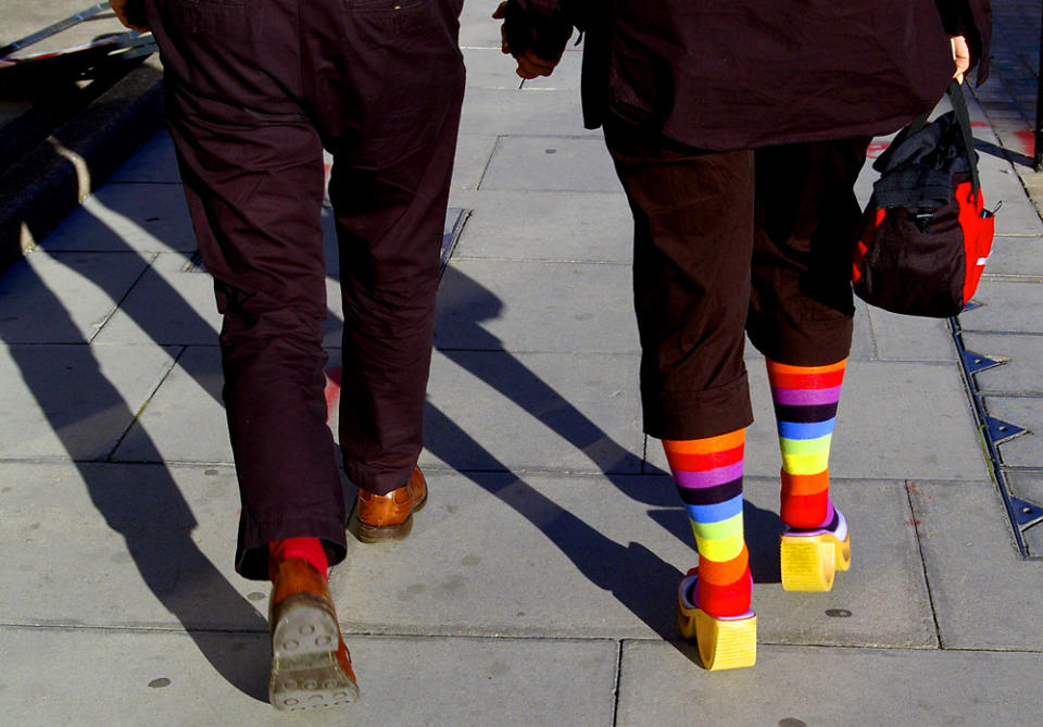 Walking Out, Great Eastern St., London