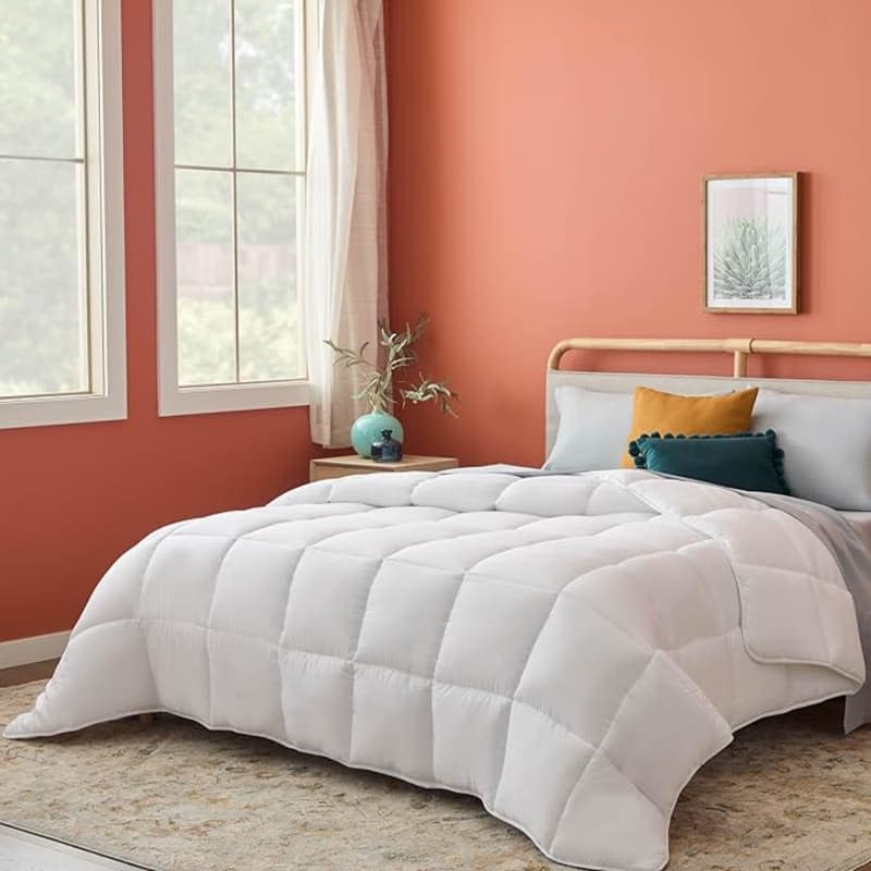 LINENSPA White Down Alternative Comforter and Duvet Insert
