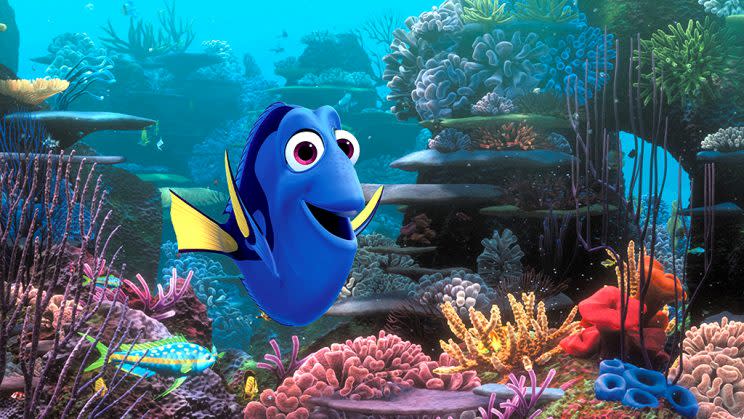 Dory sure has a lot to be thankful for. (Photo: Disney/Pixar) 