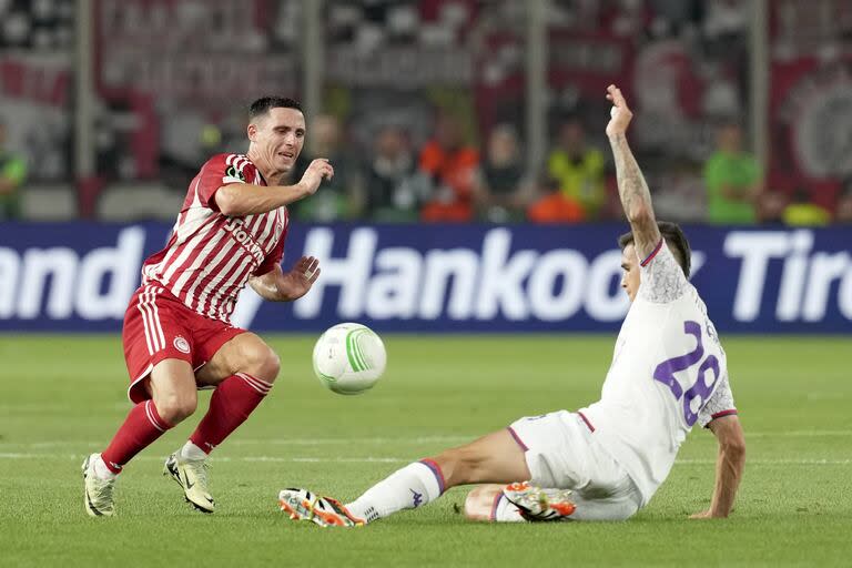 Fiorentina y Olympiacos juegan la final de la Conference League