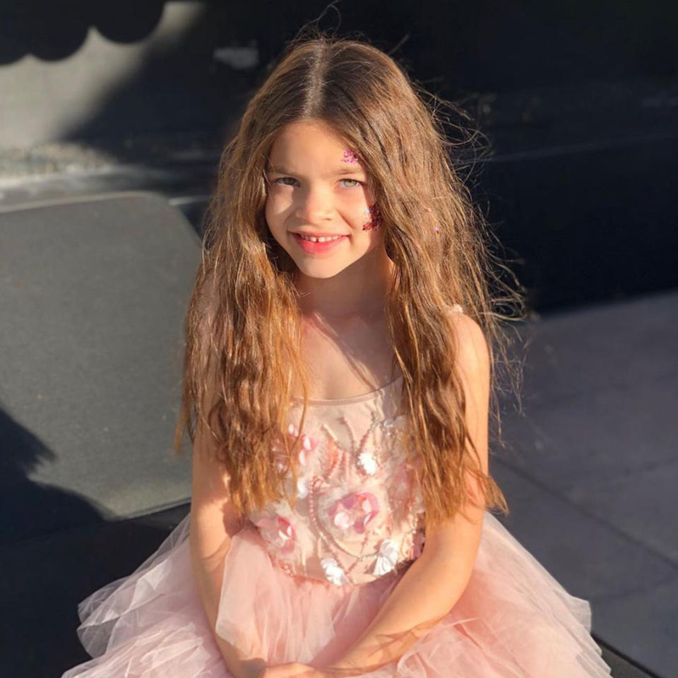 <p>Terri Seymour's daughter <a href="https://people.com/parents/terri-seymour-welcomes-daughter-coco/" rel="nofollow noopener" target="_blank" data-ylk="slk:Coco;elm:context_link;itc:0;sec:content-canvas" class="link ">Coco</a> turned 6 on March 9.</p>