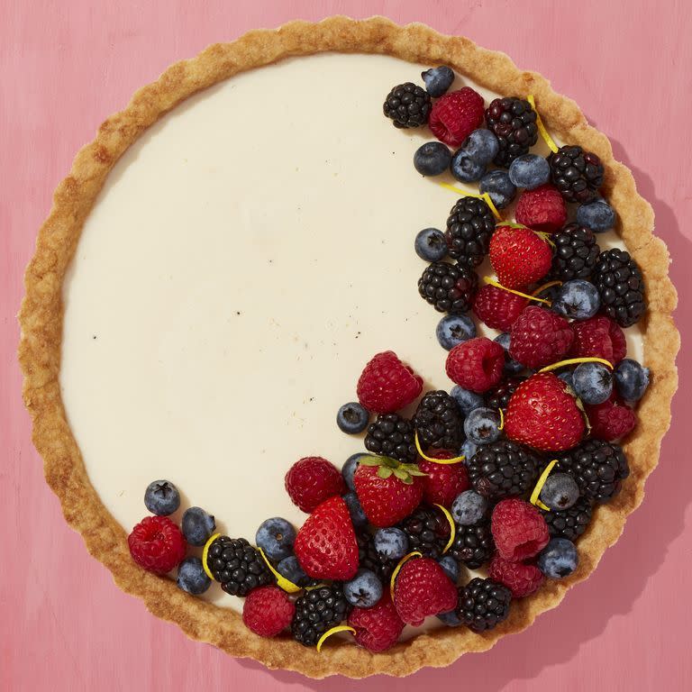 Vanilla Tart with Berries