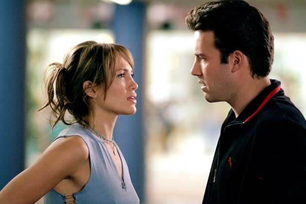 GIGLI, Jennifer Lopez, Ben Affleck, 2003, (c) Columbia/courtesy Everett Collection - Credit: Columbia Pictures/Courtesy Everett Collection