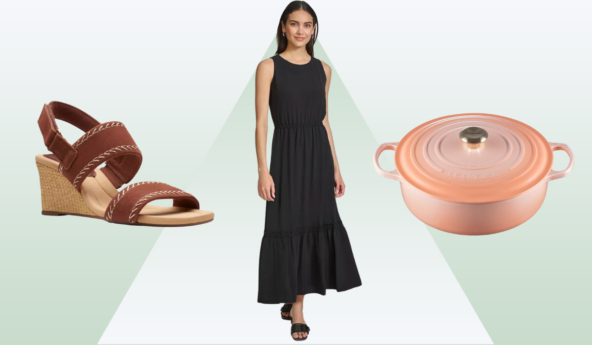 Sandals, dress, Le Creuset