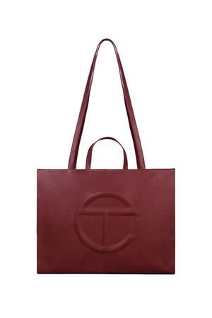 15) Large Oxblood Shopping Bag