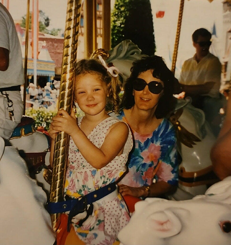 Christina Baber and her mother Karen Moore, who went missing in 2001. Baber remembers her mother taking her out on fun adventures frequently.