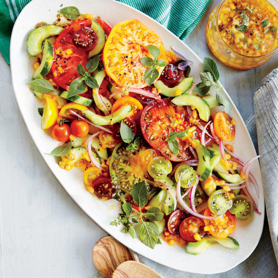 Tomato and Cucumber Salad