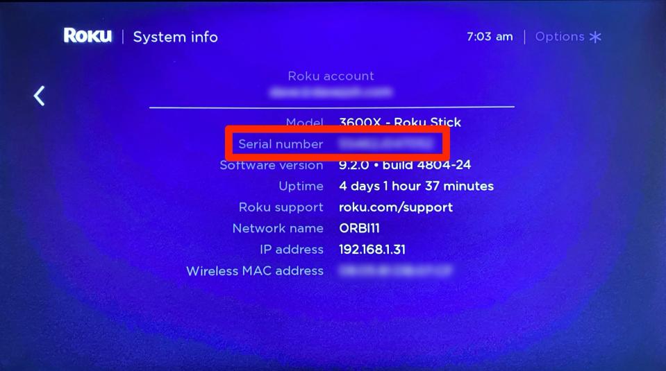 How to change the name of a Roku 1