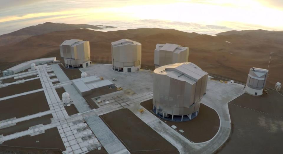 Take a Stunning Aerial Tour of ESO's Big Telescopes in Chile (Video)