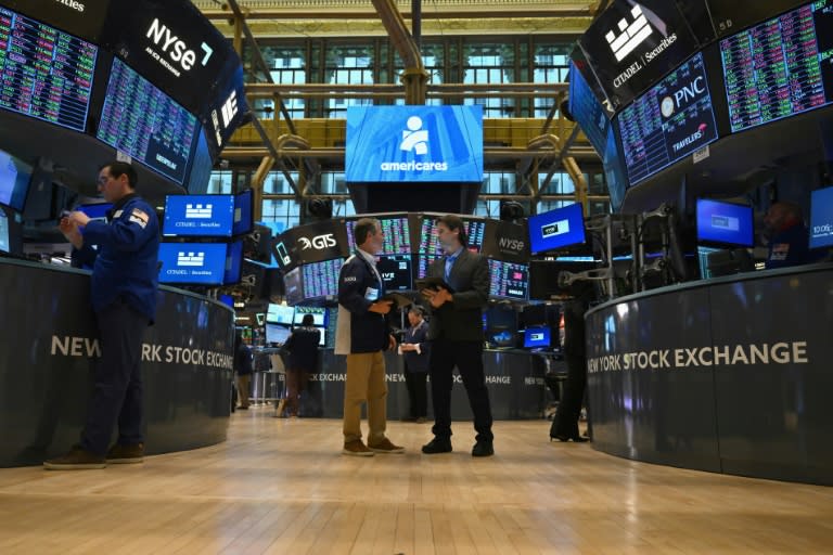 Le parquet du New York Stock Exchange (ANGELA WEISS)