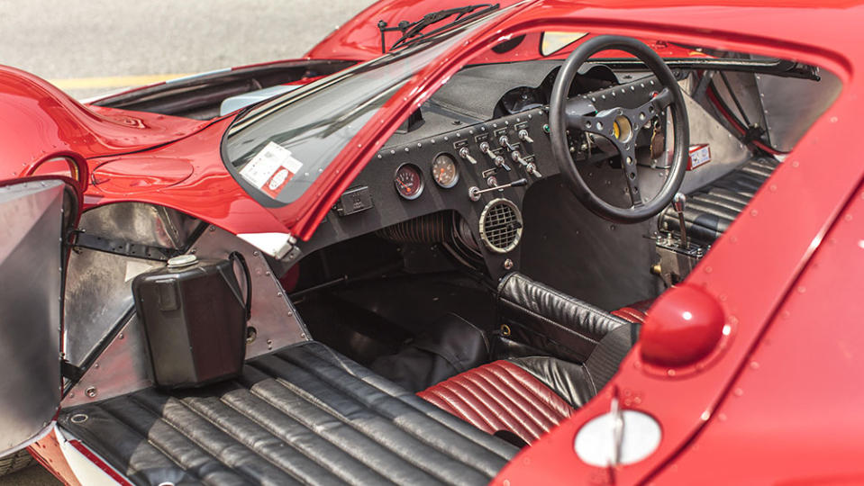 Inside the 1967 Ferrari 412 P Berlinetta