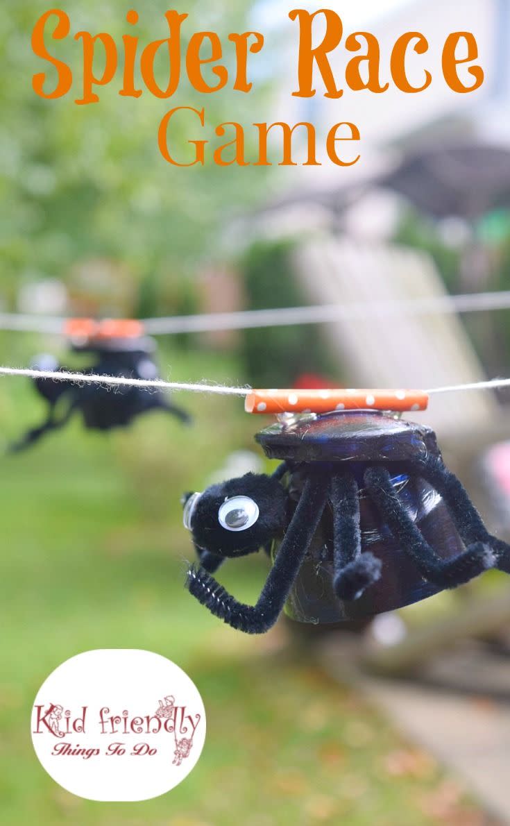 <p>Aaaand, they're off! Who can propel their handmade spiders across the yard the fastest?</p><p><strong>Get the tutorial at <a href="https://kidfriendlythingstodo.com/the-spider-race-game-for-a-halloween-or-fall-party-idea/" rel="nofollow noopener" target="_blank" data-ylk="slk:Kid Friendly Things to Do;elm:context_link;itc:0;sec:content-canvas" class="link ">Kid Friendly Things to Do</a>. </strong></p><p><strong><a class="link " href="https://www.amazon.com/ALINK-Biodegradable-Assorted-Smoothies-Suppliers/dp/B07F75W8G3/?tag=syn-yahoo-20&ascsubtag=%5Bartid%7C10050.g.3476%5Bsrc%7Cyahoo-us" rel="nofollow noopener" target="_blank" data-ylk="slk:SHOP PAPER STRAWS;elm:context_link;itc:0;sec:content-canvas">SHOP PAPER STRAWS</a><br></strong></p>