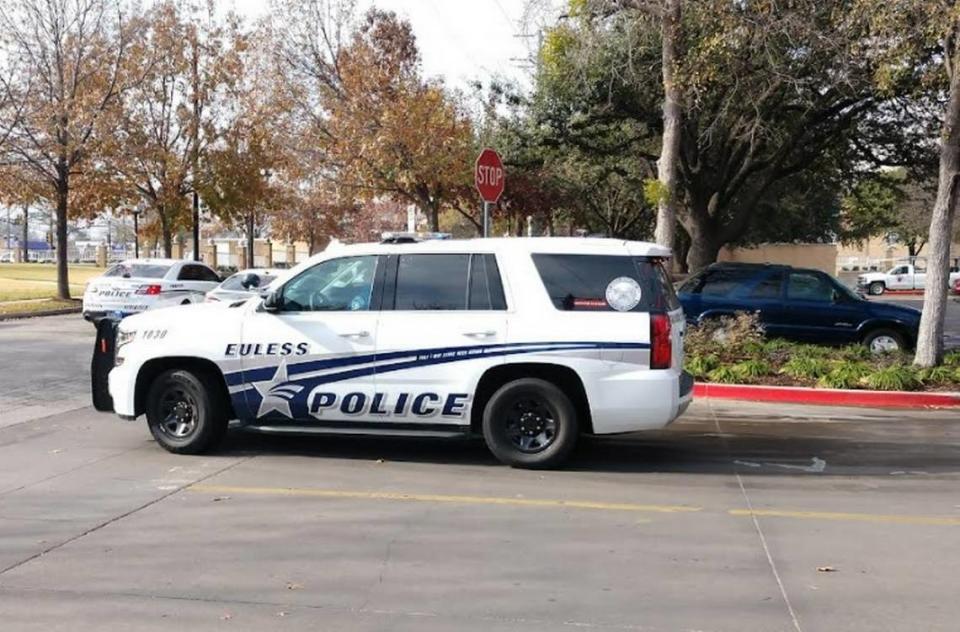 Priscilla Cervantes was released from a Fort Worth hospital Wednesday after being critically injured in a traffic accident that killed her husband last month in Lake Worth. He was a Euless detective. Euless police gave Priscilla Cervantes an escort home.