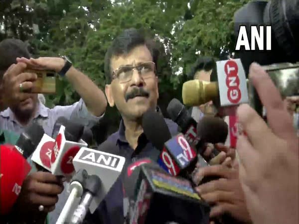 Shiv Sena MP Sanjay Raut (Photo/ANI)