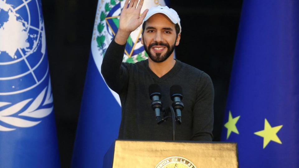 Nayib Bukele, presidente de El Salvador.