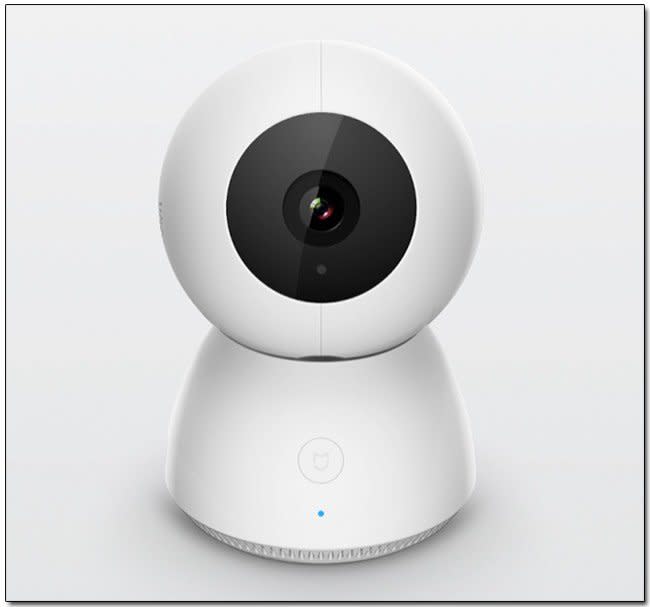 小米推出 360 度家用網路監視器，「小白智能攝像機」參上！