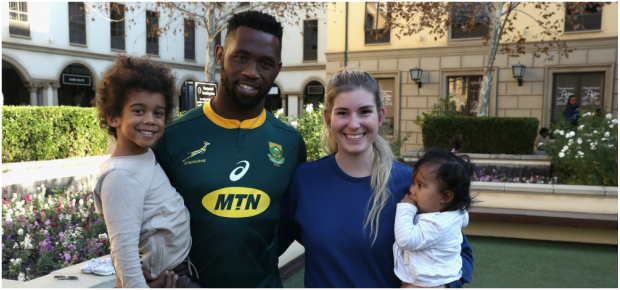 Respect my relationship . . . respect me Rachel Kolisi s fiery