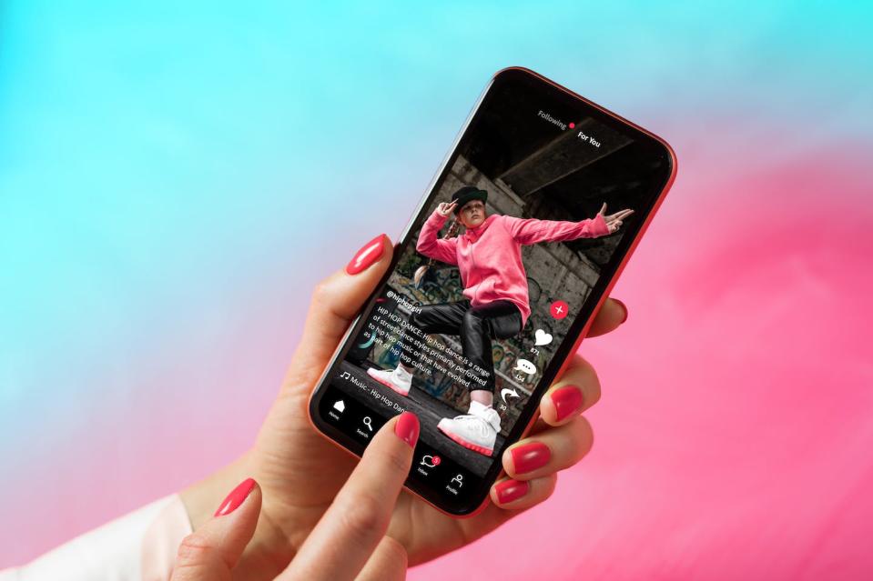 TikTok's popularity continues to rise, while other social media networks have seen a decline. (Shutterstock)